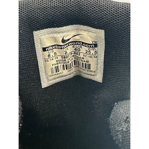 Nike Air Max IVO Lace Up Sneakers Black Pink 580519 002 Womens 8.5 - Picture 6 of 6